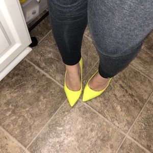 Neon heels
